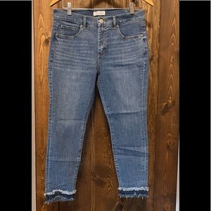 Size 30 pants from LOFT, made for petite people